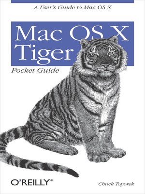 cover image of Mac OS X Tiger Pocket Guide